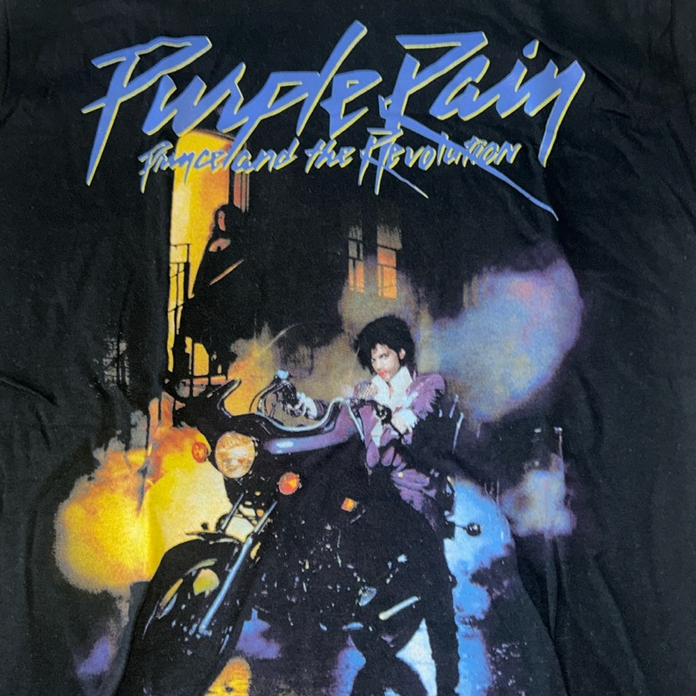 Purple rain tshirt